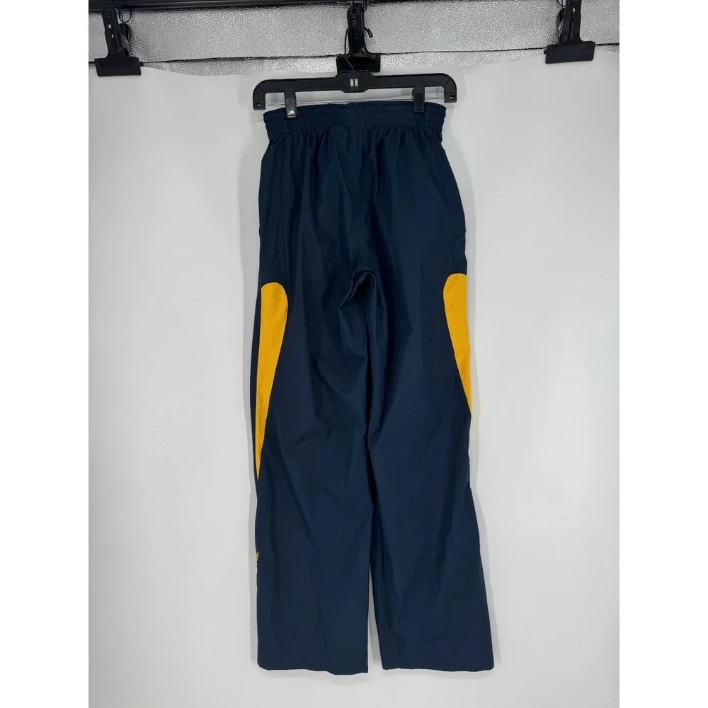 Nike WVU West Virginia Mountaineers Track Pants Mens Size XS Baggy Vintage Y2K